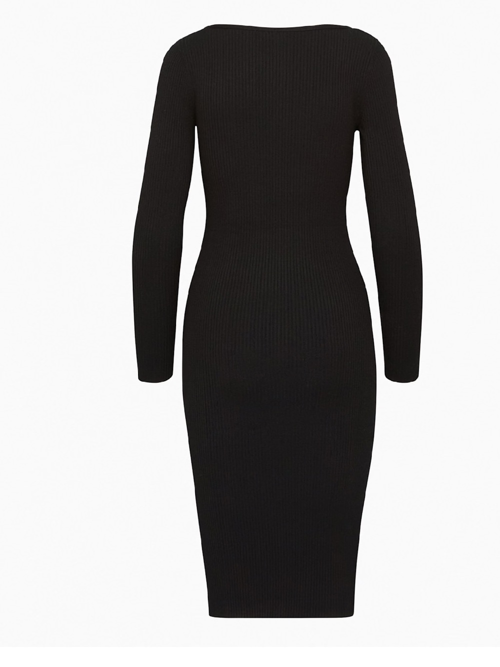 Wilfred Leigh Dress Ribbed Mini Black Medium NWT
